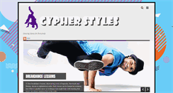 Desktop Screenshot of cypherstyles.com